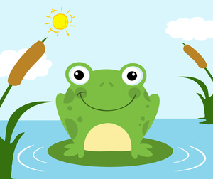 Frog Clip Art Images Frog Stock Photos   Clipart Frog Pictures