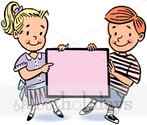 Kids Pink Sign Clipart   Mother S Day Clipart