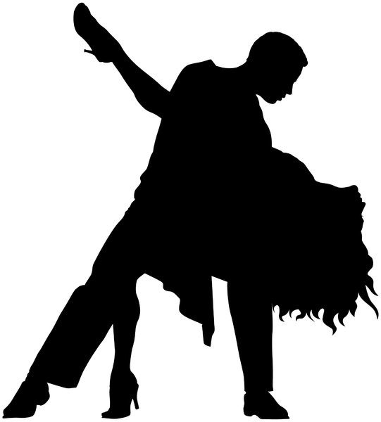 Dancers Silhouette   Free Stock Photos   Rgbstock  Free Stock Images