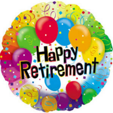 18 Inch Happy Retirement Balloons Ct001
