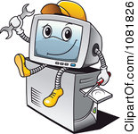 Computer By Geo Images Computer Repair Technician Characters By