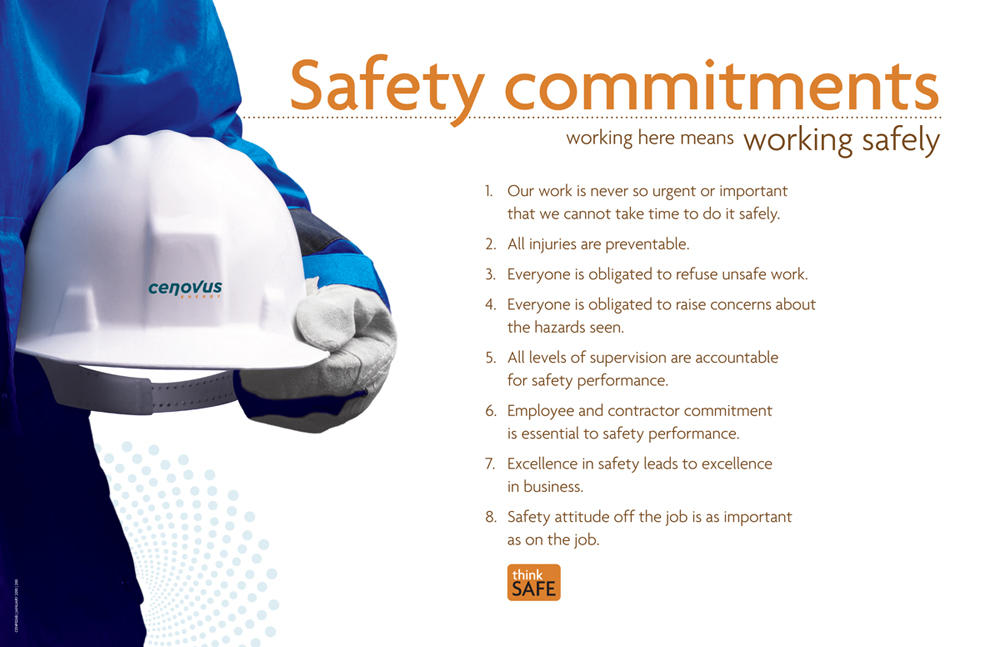 Working Safely At Cenovus Is A Critical Aspect Of The Work We Do