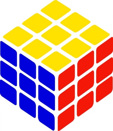 Rubik S Cube Random Clip Art Free Vector In Open Office Drawing Svg    