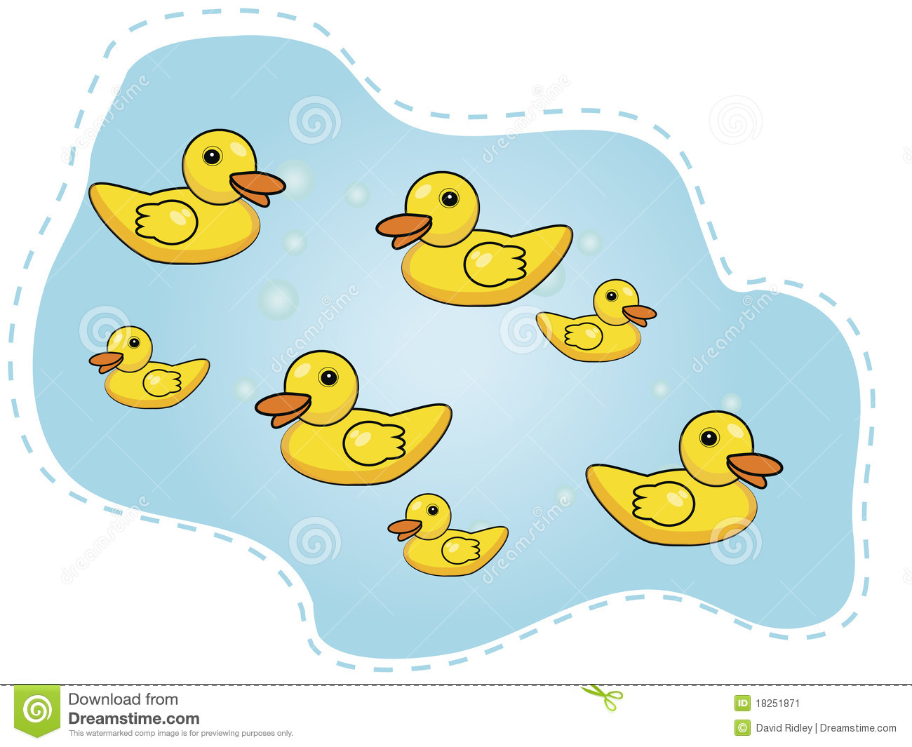 Ducks Pond Stock Illustrations Vectors   Clipart    134 Stock