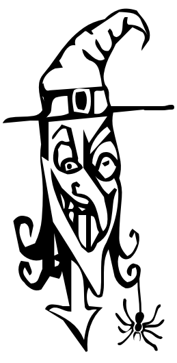 Witch Evil Grin Clipart