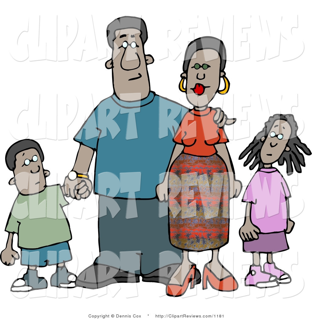 African American Family Clipart Group Picture Image Tag