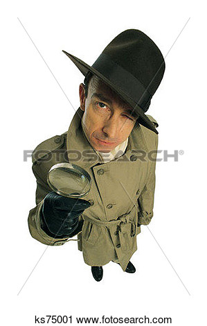 Stock Photography Of Funny Bones Too Business Characters Detective