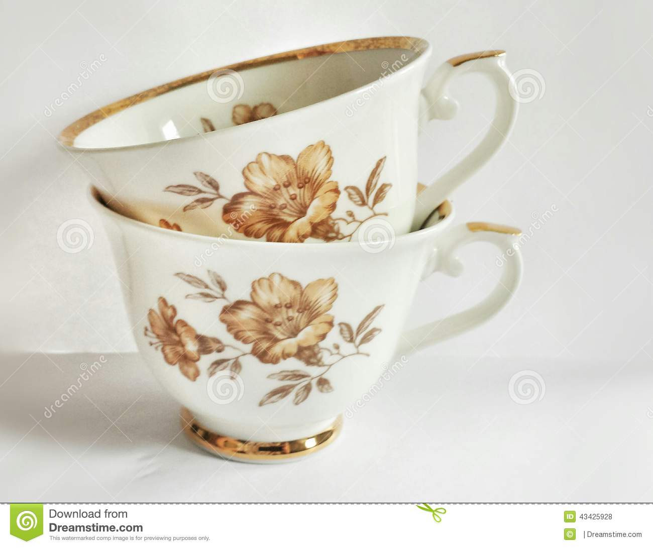 Beautiful Cups Stock Photo   Image  43425928