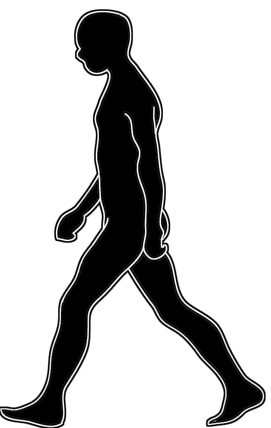 Walking Clipart Walk Clipart Black And White