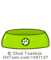Dog Bowl Clipart  1   Royalty Free Stock Illustrations   Vector