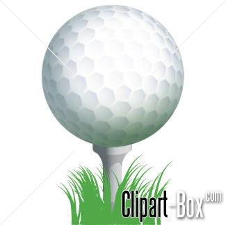 Related Golf Ball On Tee Cliparts
