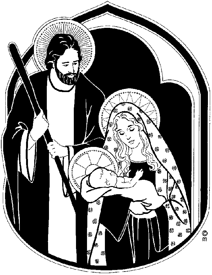 Mary And Joseph Clipart   Cool Eyecatching Tatoos