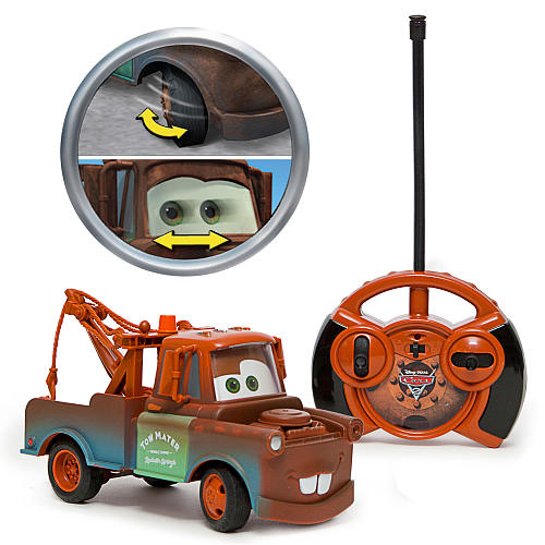 Air Hogs Cars 2 Radio Control Vehicle With Moving Eyes   Tow Mater