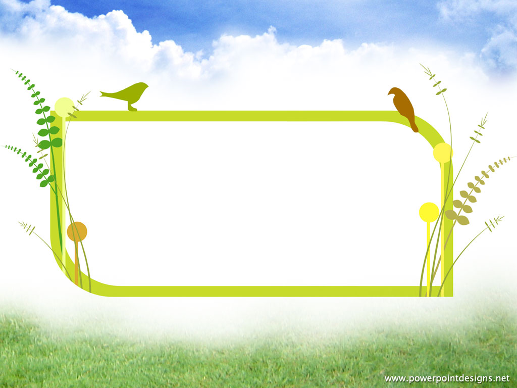Animated Clipart Birds Backgrounds For Powerpoint Template