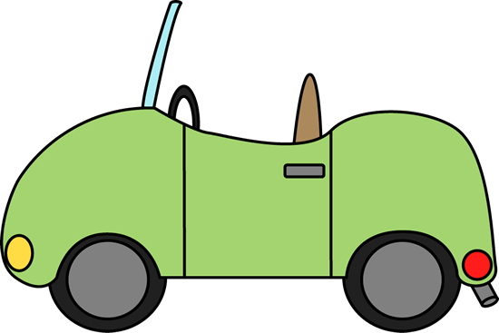 Car For Letter C Clip Art Image   Cute Green Convertible Car  Also