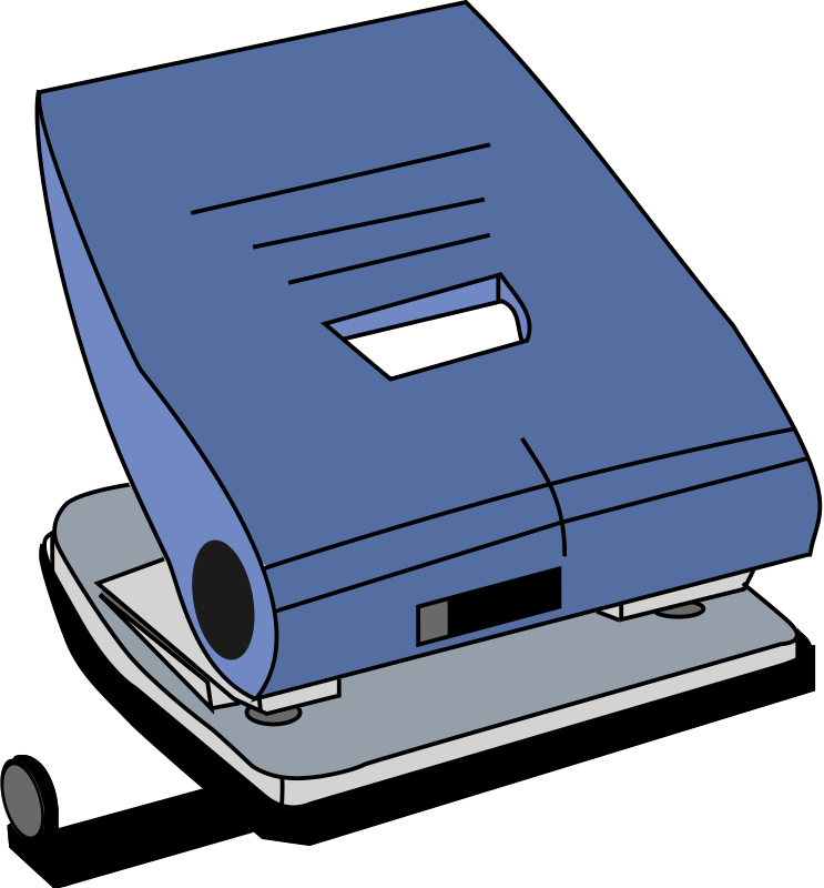 Folders Office Clipart Png 156 54 Kb Hole Punch Office Clipart Png 105