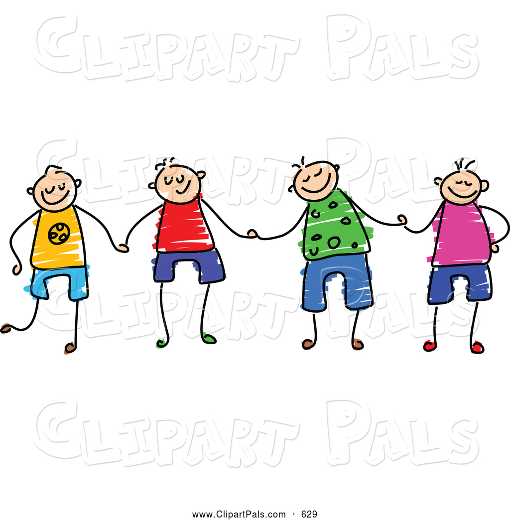 Group Of Friends Having Fun Clipart Pal Clipart Of A Group Of 4 Happy