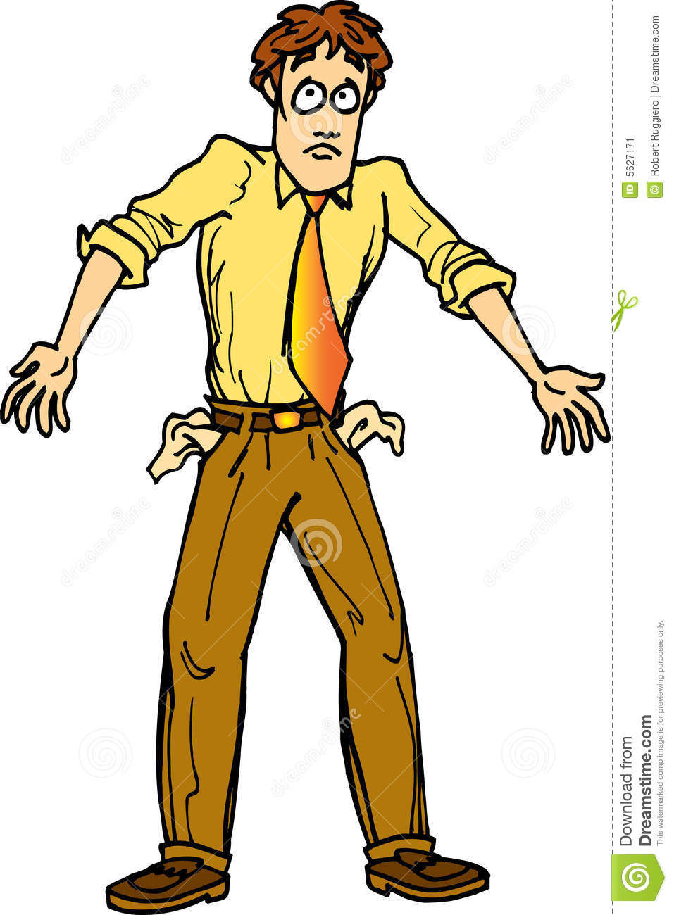 Poor People Clipart Poor Man With Pockets Out