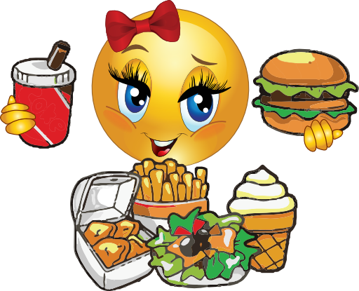 Hungry Smiley Face Clipart Hungry Girl Smiley