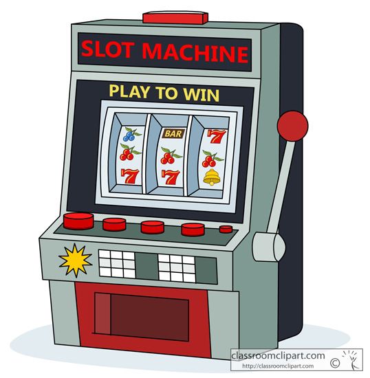 Nevada   Slot Machine   Classroom Clipart