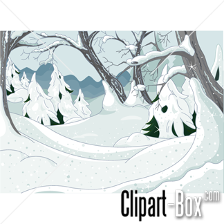 Related Winter Background Cliparts  
