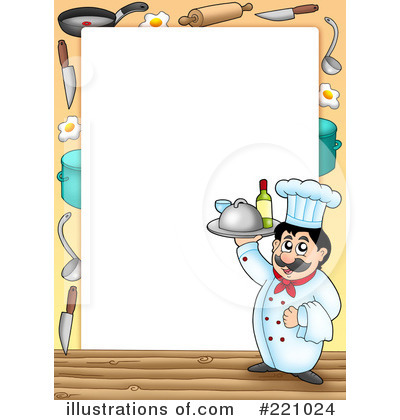 Royalty Free  Rf  Chef Clipart Illustration By Visekart   Stock Sample