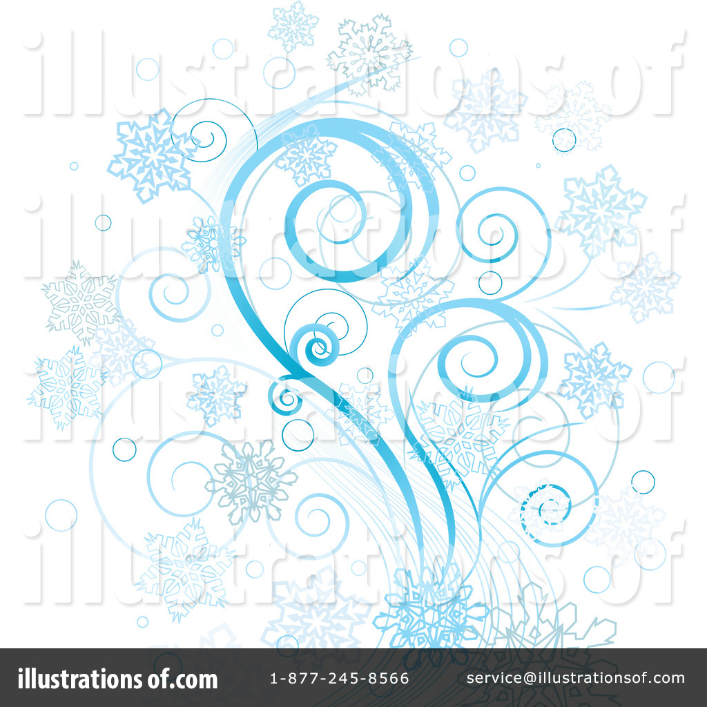 Royalty Free  Rf  Winter Background Clipart Illustration By Pushkin