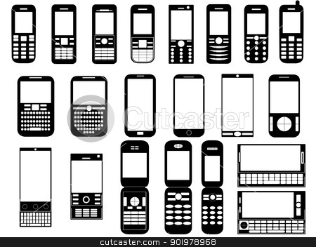 Nothing Found For Cell Phone Clipart Black And White