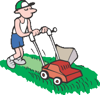 Download Lawn Cutting Clipart