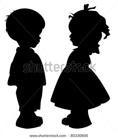 Girl Silhouette Stock Photos Images   Pictures   Shutterstock