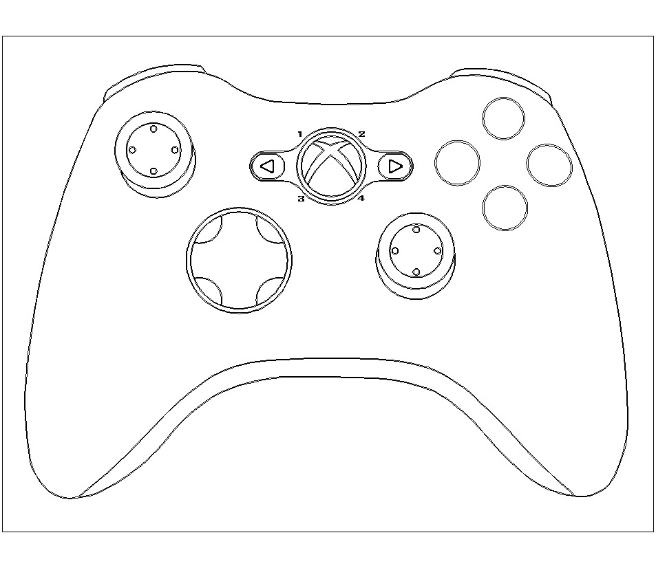 Coloring Pages Xbox 360   Free Images Coloring Design