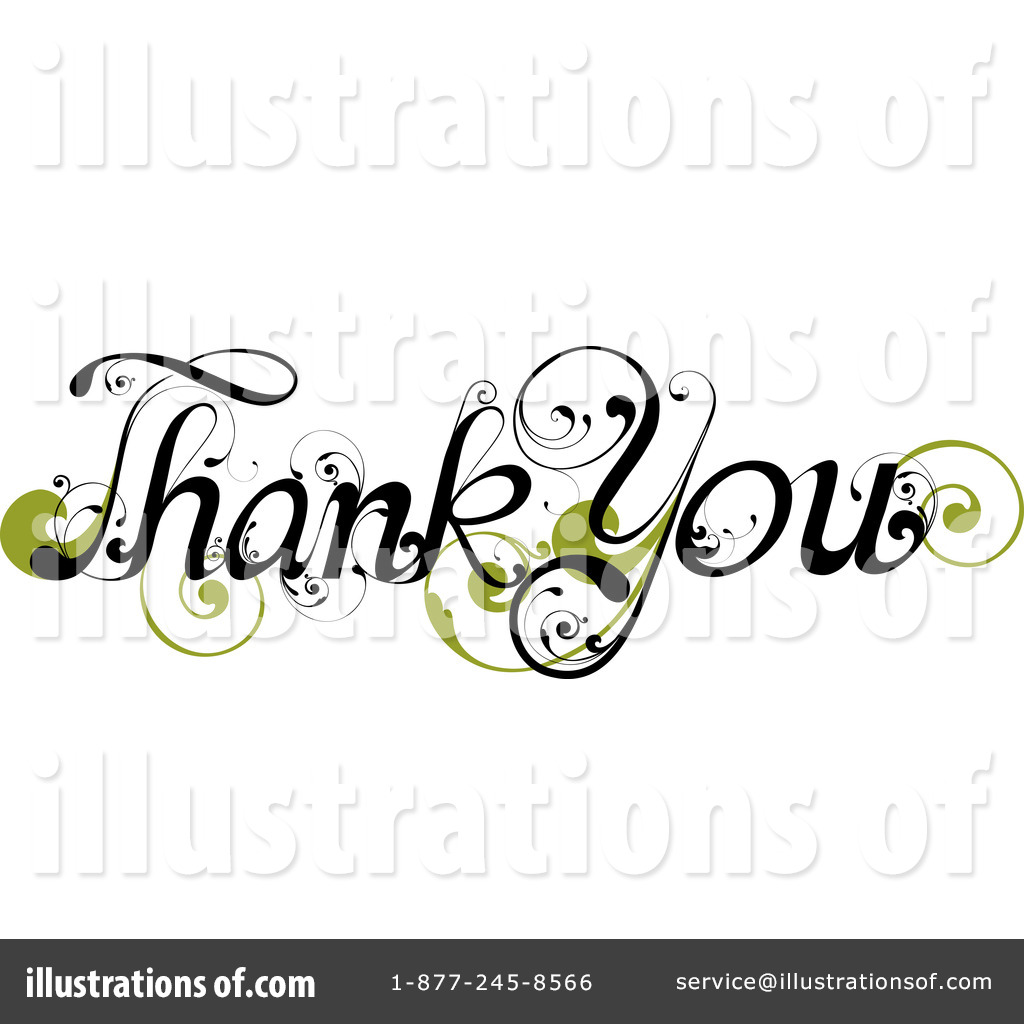 Royalty Free  Rf  Thank You Clipart Illustration By Onfocusmedia