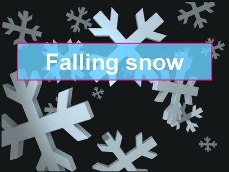 Animated Falling Snow Clip Art