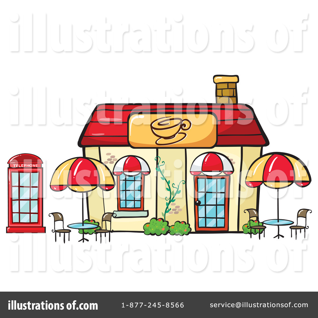 Cafe Clipart  1151137   Illustration By Colematt