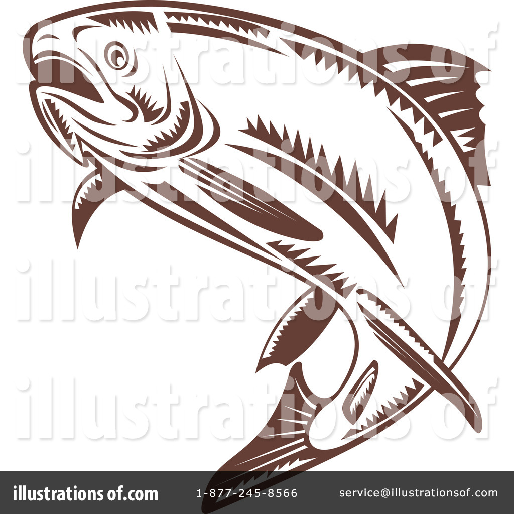 Trout Clipart  1145563 By Patrimonio   Royalty Free  Rf  Stock