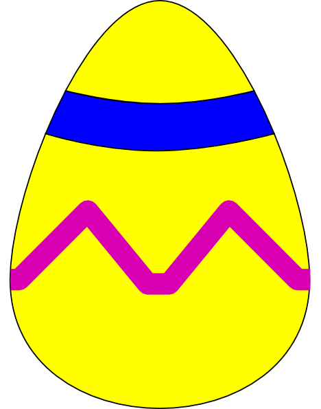 Easter Egg Outline   Clipart Best