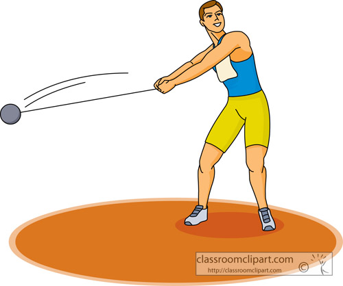 Track And Field Clipart   Hammer Throw Sports 06   Classroom Clipart
