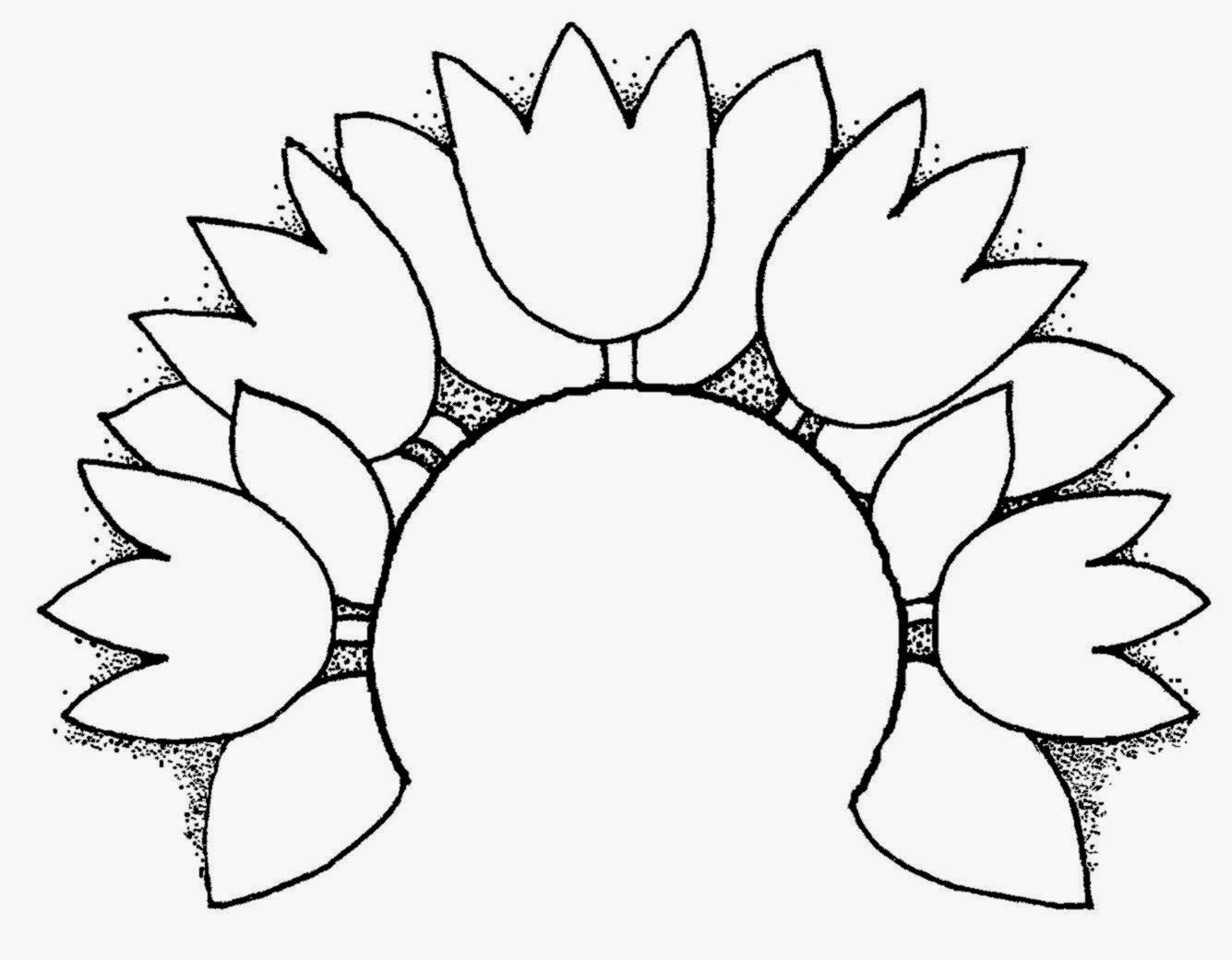 Tulip Clipart Black And White Clipart Panda Free Clipart Images