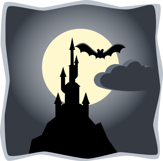 Free Clipart Of Full Moon Clipart Of A Halloween Night With