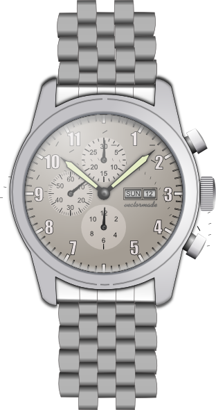 Wrist Watch 2 Clip Art At Clker Com   Vector Clip Art Online Royalty