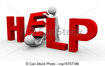 Calling For Help 3d    Csp15757186   Search Eps Clip Art Drawings