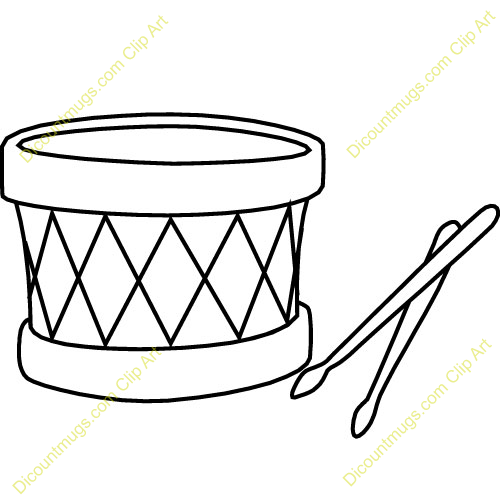 Snare Drum Clipart Black And White Drum Clip Art 11349 Jpg