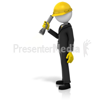 Inspector Searching Light   Presentation Clipart   Great Clipart For