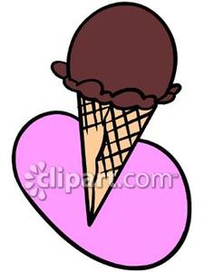 Chocolate Ice Cream Clip Art
