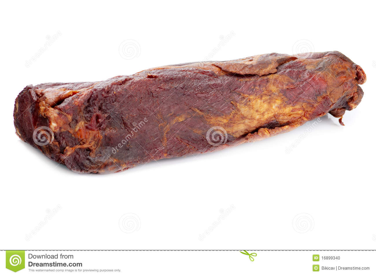Dried Meat Stock Photo   Image  16899340