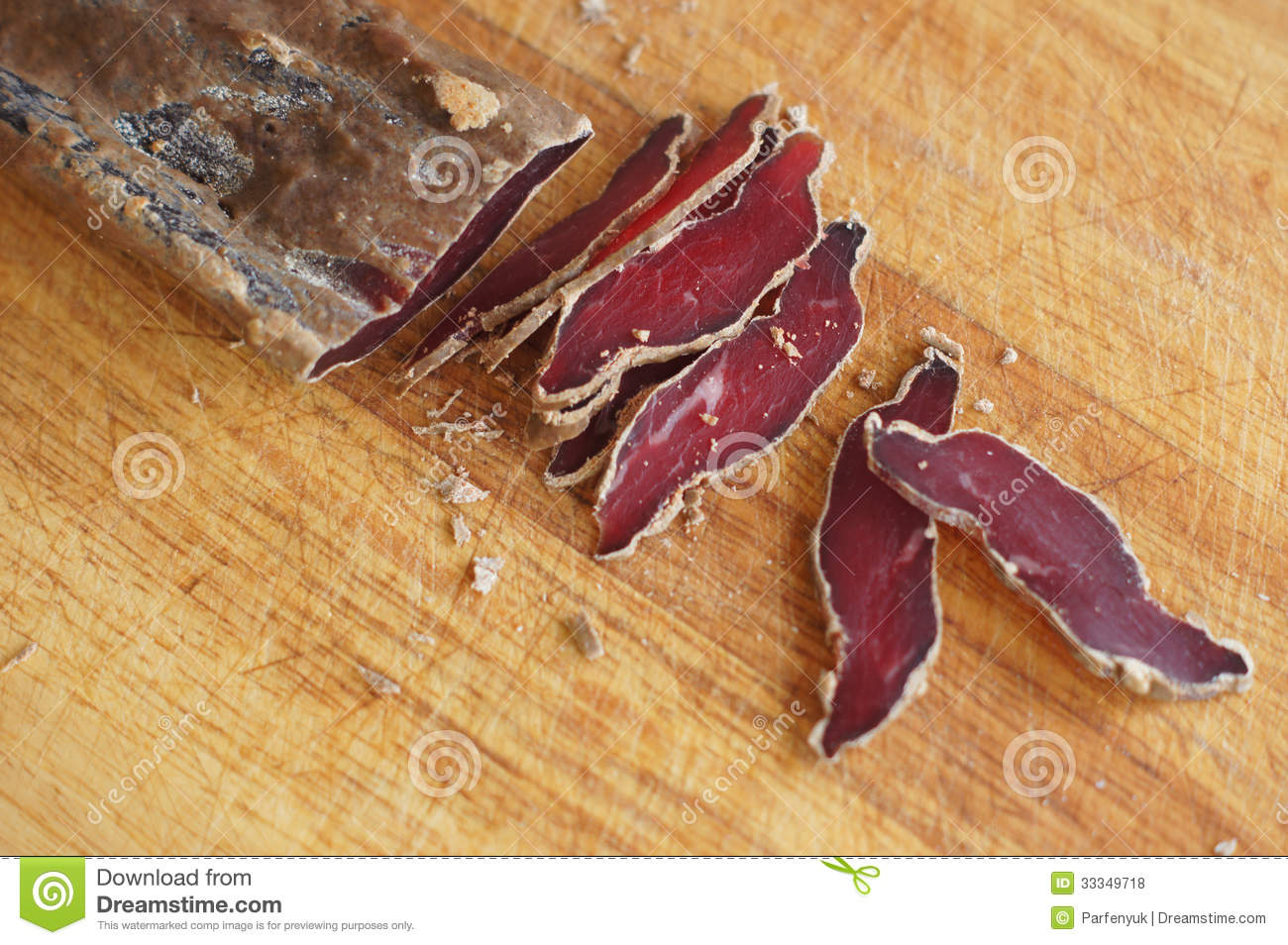 Royalty Free Stock Photos  Dried Beef Meat