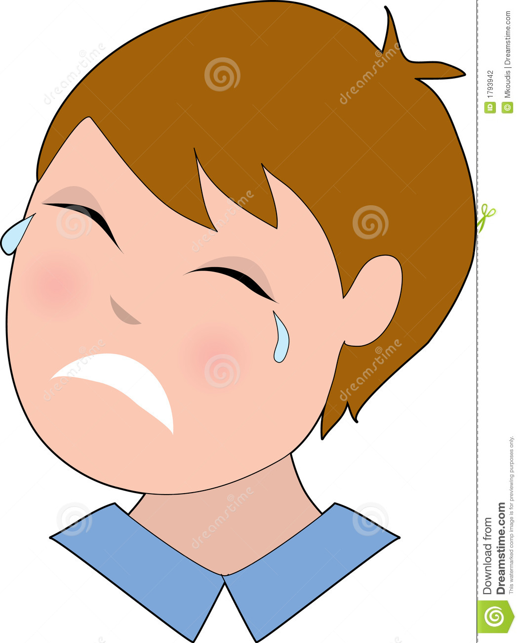 Boy Crying Stock Photography   Image  1793942