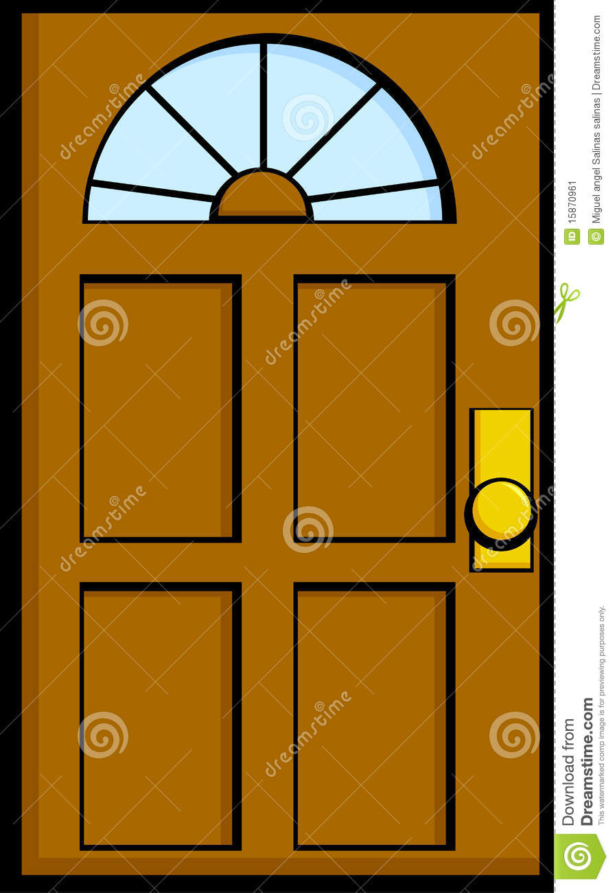 Door Vector Illustration Stock Image   Image  15870961