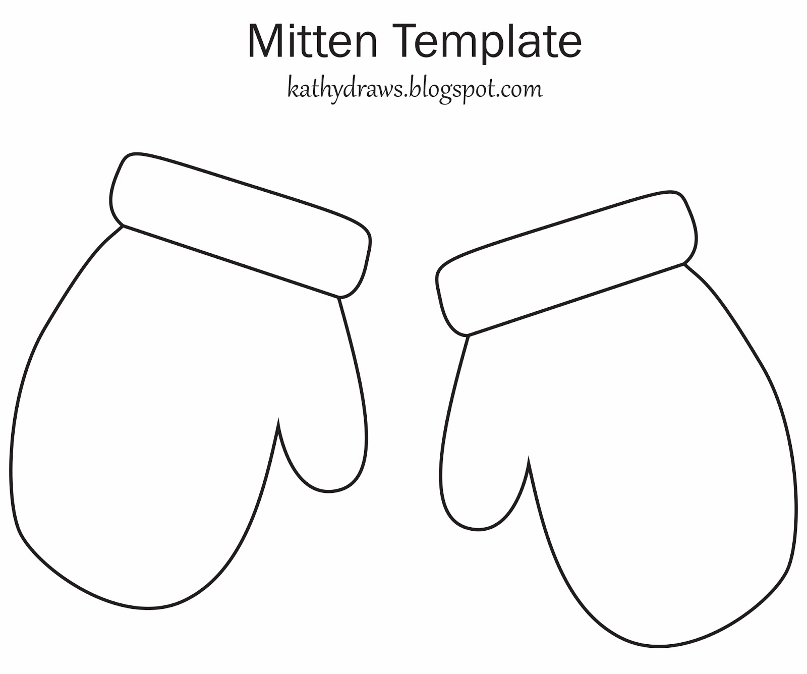 Michigan Mitten Outline Ive Made The Template Clipart