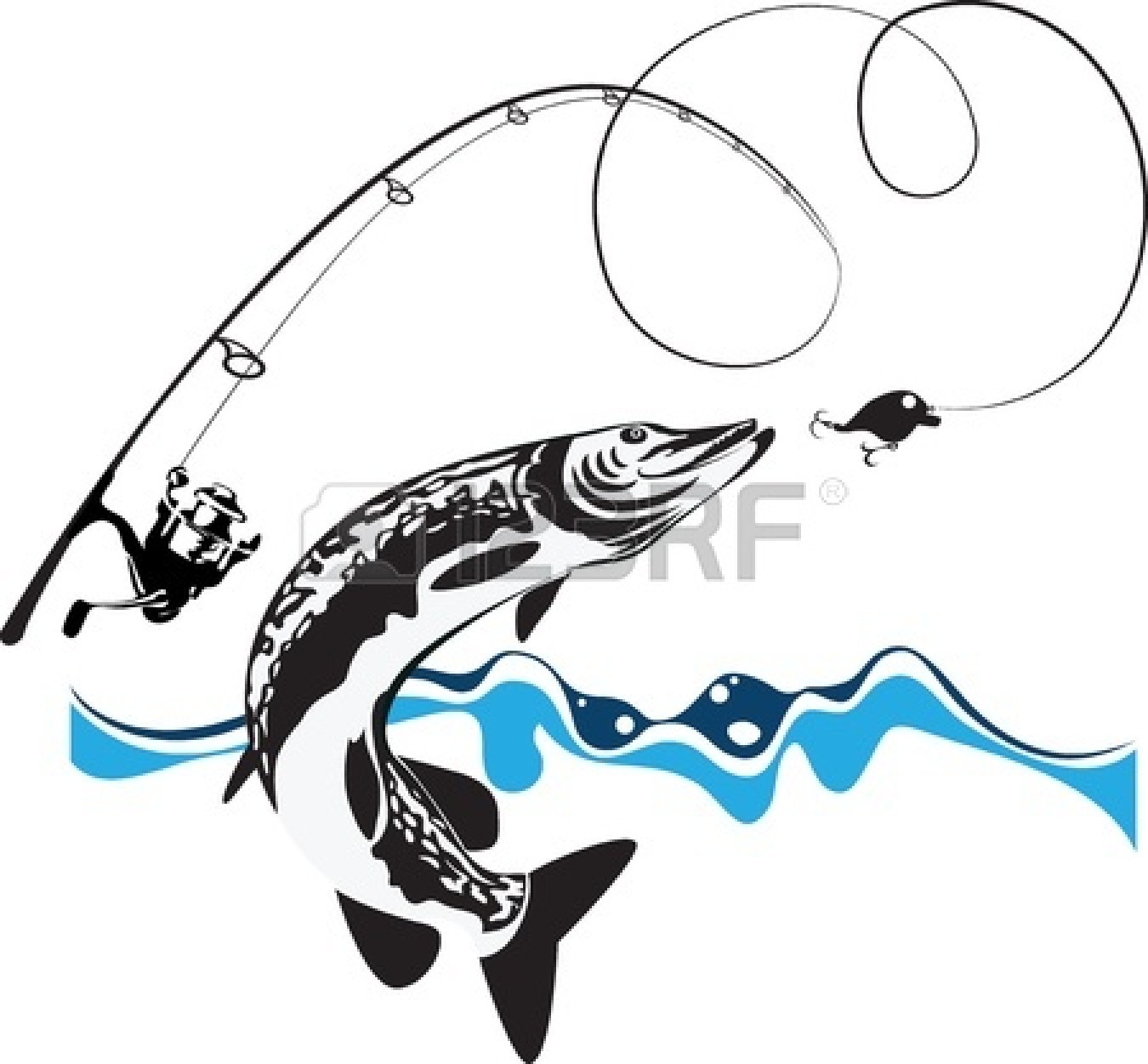 Fishing Pole Vector   Clipart Panda   Free Clipart Images